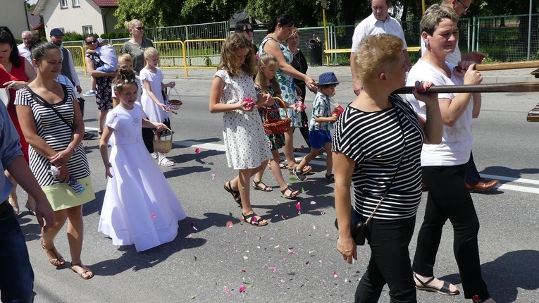 Procesja w Miechocinie