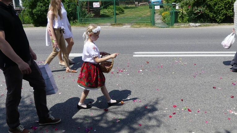 Procesja w Miechocinie