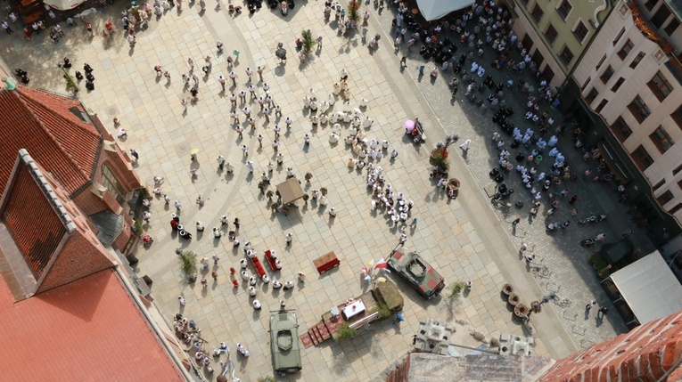 Centralna procesja Bożego Ciała we Wrocławiu 2019