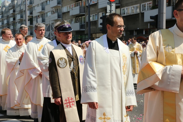 Centralna procesja Bożego Ciała we Wrocławiu 2019