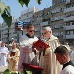 Centralna procesja Bożego Ciała we Wrocławiu 2019