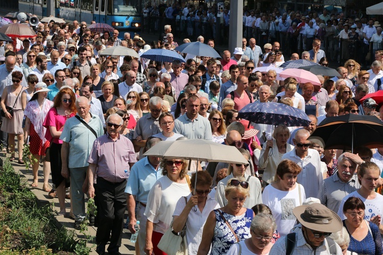 Centralna procesja Bożego Ciała we Wrocławiu 2019