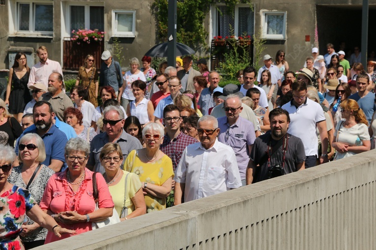 Centralna procesja Bożego Ciała we Wrocławiu 2019