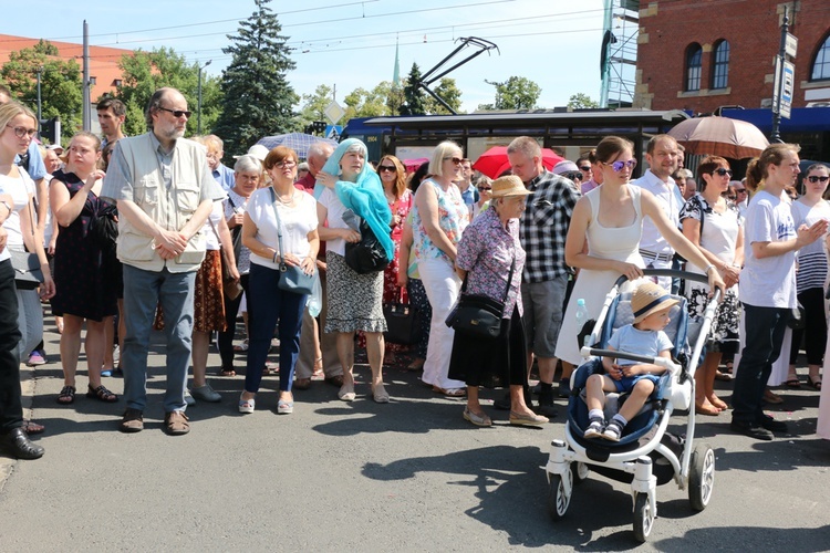 Centralna procesja Bożego Ciała we Wrocławiu 2019