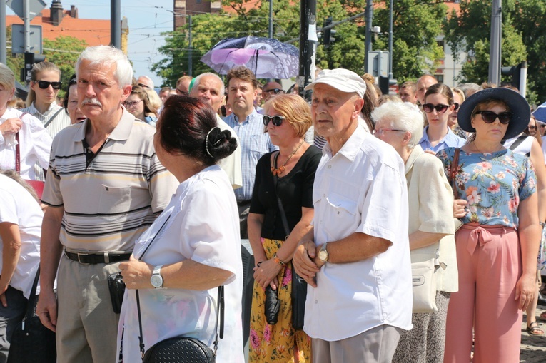 Centralna procesja Bożego Ciała we Wrocławiu 2019