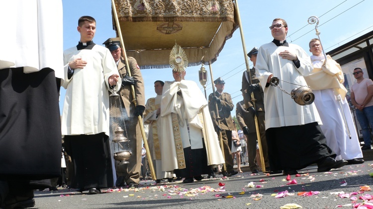 Centralna procesja Bożego Ciała we Wrocławiu 2019