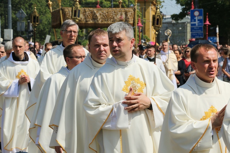 Centralna procesja Bożego Ciała we Wrocławiu 2019