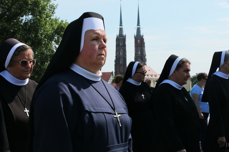 Centralna procesja Bożego Ciała we Wrocławiu 2019