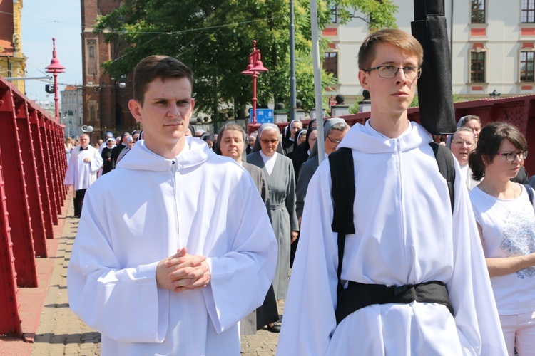 Centralna procesja Bożego Ciała we Wrocławiu 2019