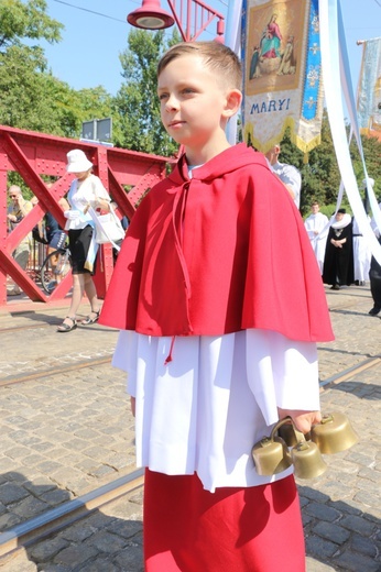 Centralna procesja Bożego Ciała we Wrocławiu 2019