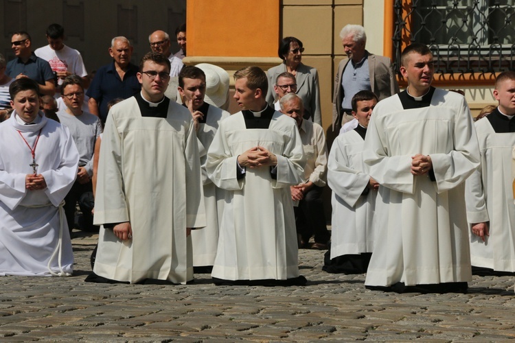 Centralna procesja Bożego Ciała we Wrocławiu 2019