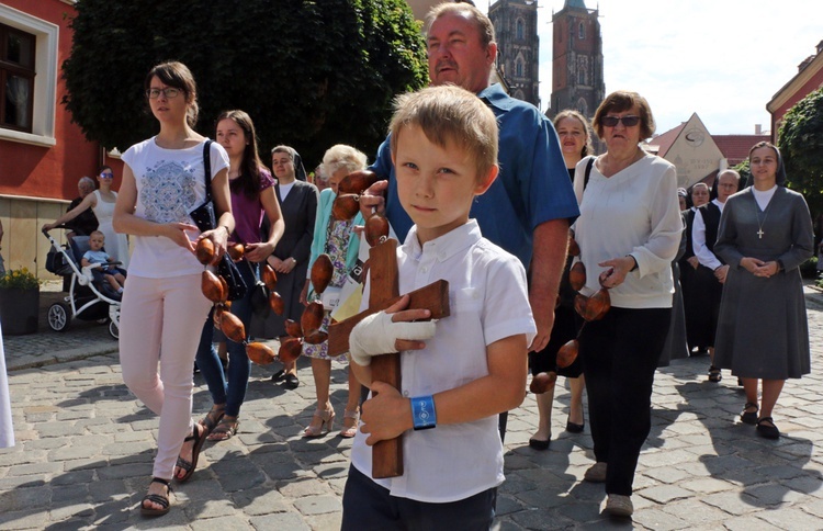 Centralna procesja Bożego Ciała we Wrocławiu 2019