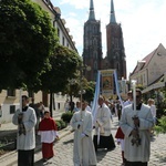 Centralna procesja Bożego Ciała we Wrocławiu 2019