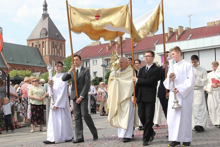 Boże Ciało w Koszalinie cz.1