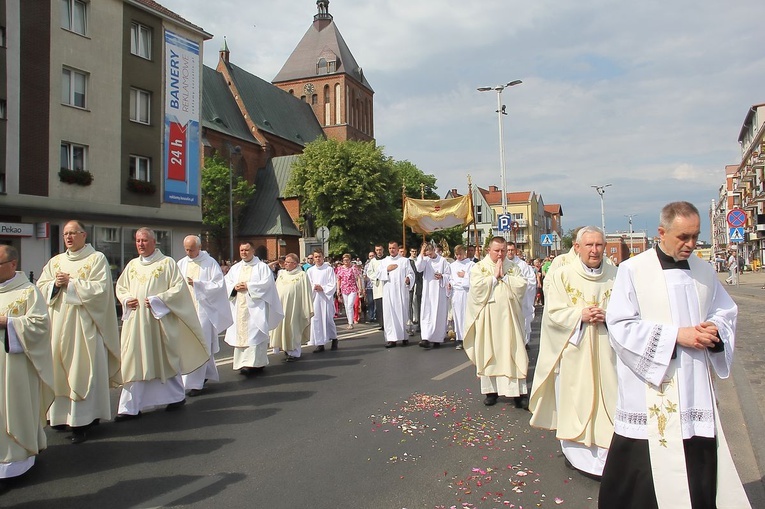 Boże Ciało w Koszalinie cz.1