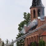 Pożar kościoła w Lutolu Suchym