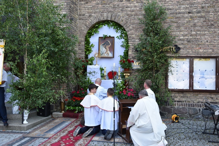 Procesja Bożego Ciała w Witnicy