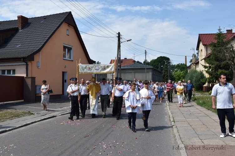 Procesja Bożego Ciała w Witnicy