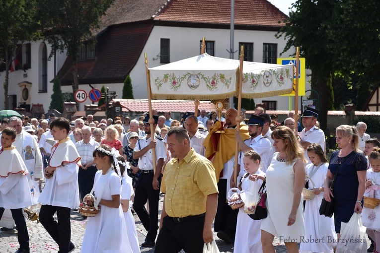 Procesja Bożego Ciała w Witnicy