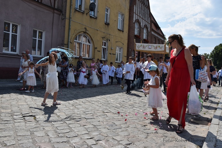 Procesja Bożego Ciała w Witnicy