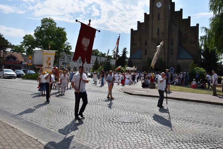 Procesja Bożego Ciała w Witnicy