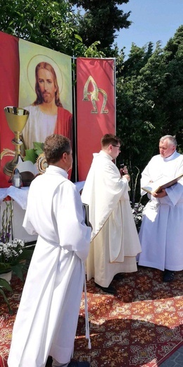 Procesja Bożego Ciała w Bytomiu Odrzańskim