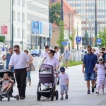 Olsztyn. Centralna procesja Bożego Ciała