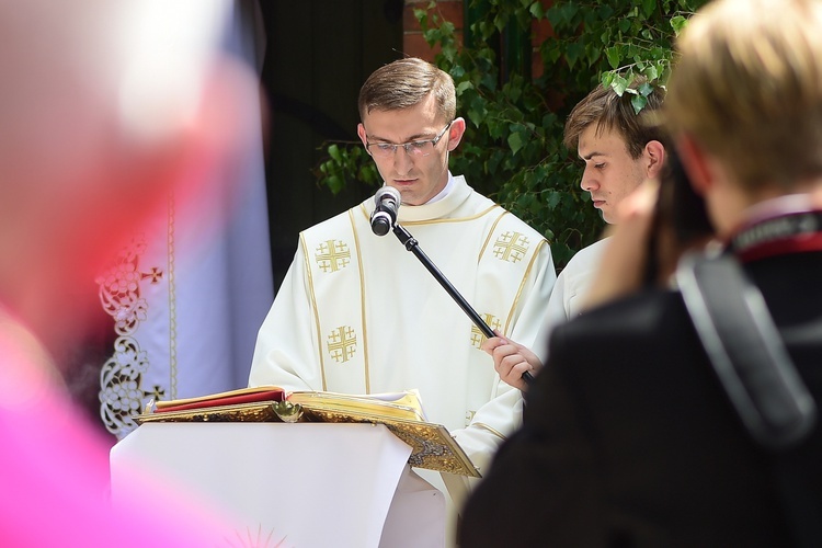 Olsztyn. Centralna procesja Bożego Ciała