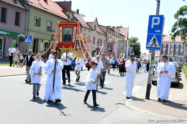 Procesja Bożego Ciała w Miliczu 2019