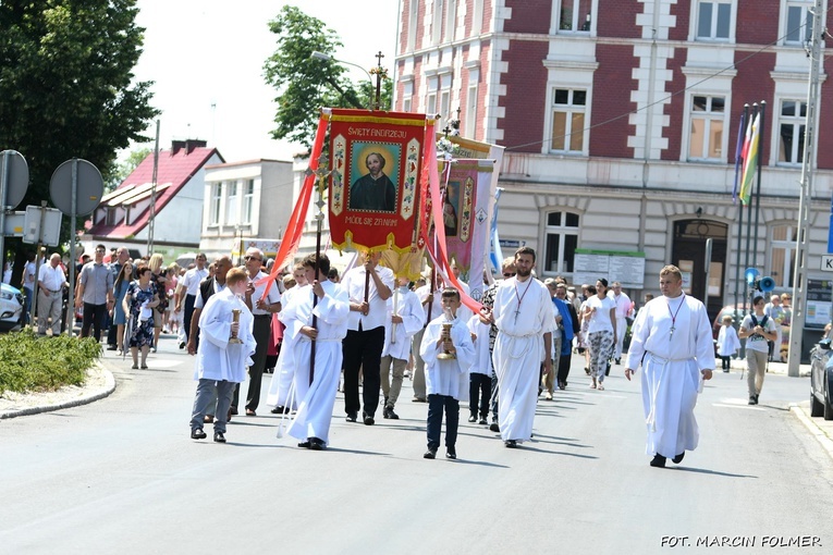 Procesja Bożego Ciała w Miliczu 2019