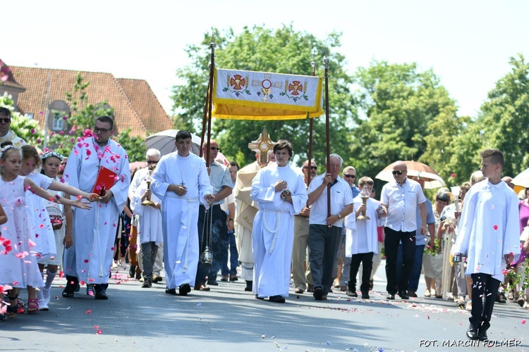 Procesja Bożego Ciała w Miliczu 2019