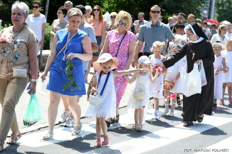 Procesja Bożego Ciała w Miliczu 2019