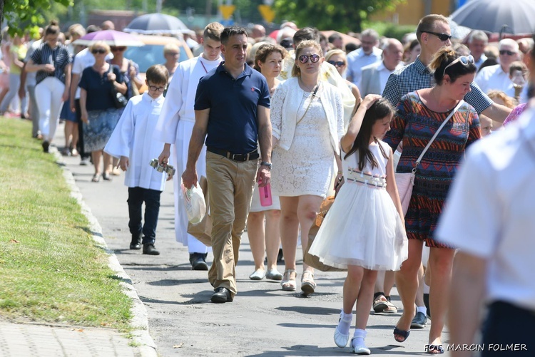 Procesja Bożego Ciała w Miliczu 2019