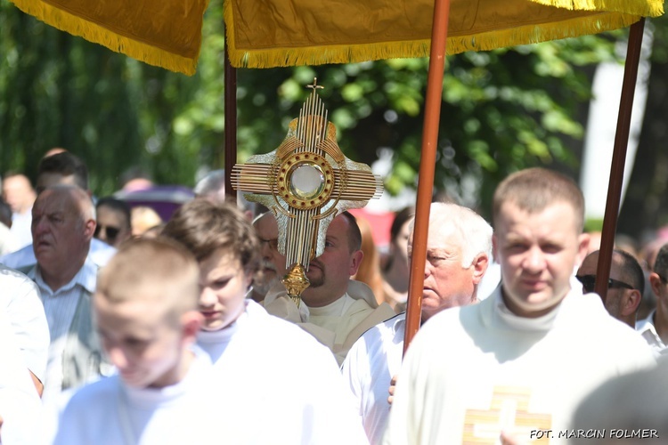 Procesja Bożego Ciała w Miliczu 2019