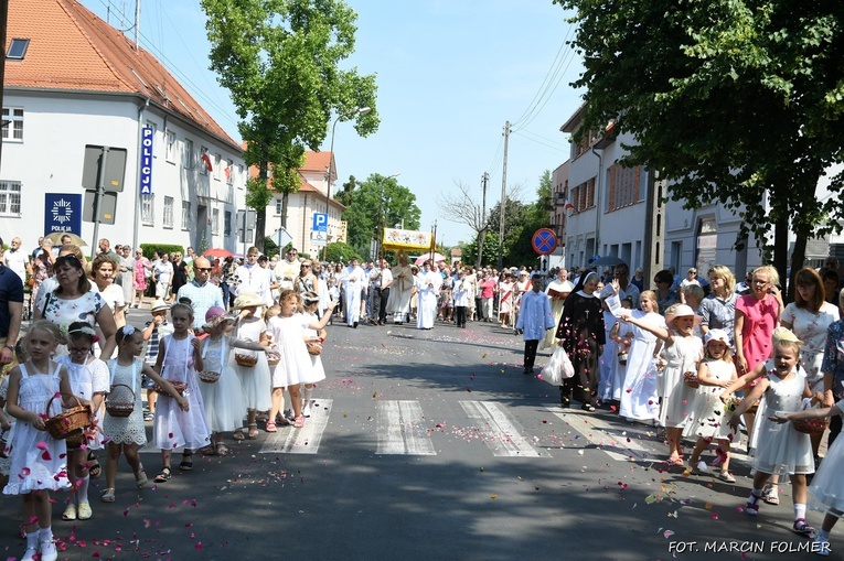 Procesja Bożego Ciała w Miliczu 2019