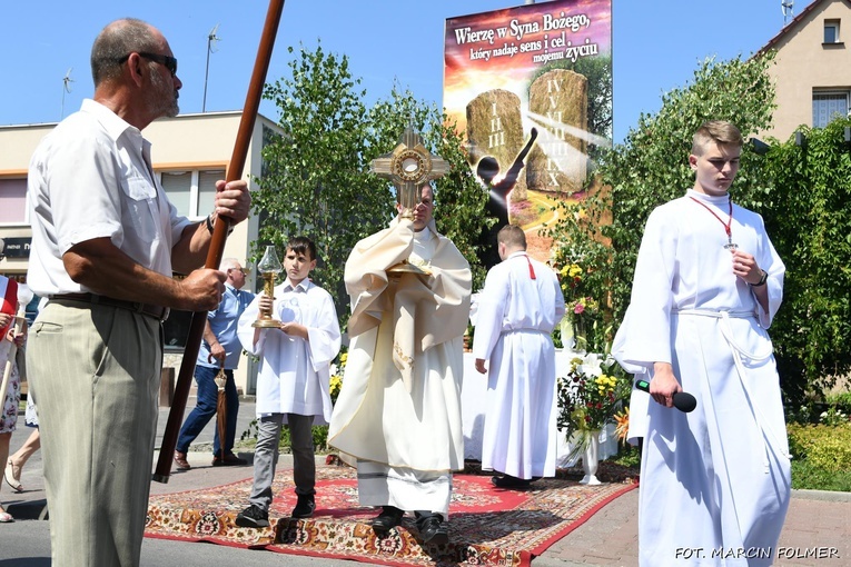 Procesja Bożego Ciała w Miliczu 2019
