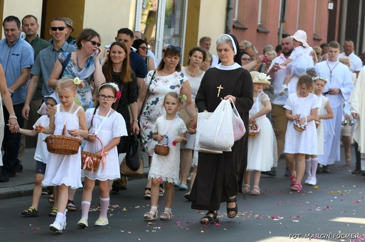 Procesja Bożego Ciała w Miliczu 2019