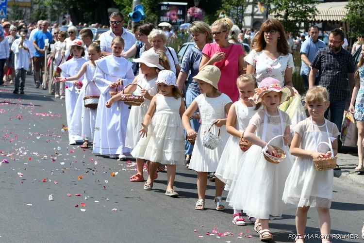 Procesja Bożego Ciała w Miliczu 2019