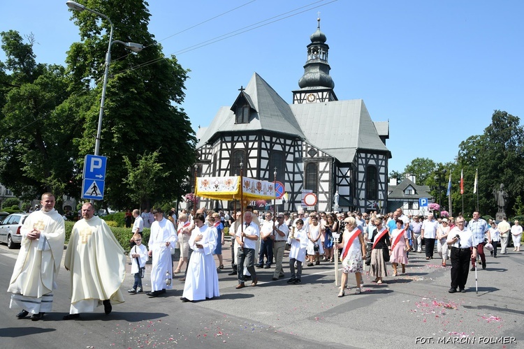 Procesja Bożego Ciała w Miliczu 2019