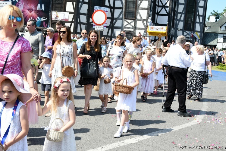 Procesja Bożego Ciała w Miliczu 2019