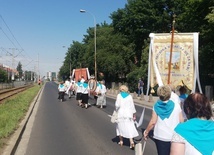 Procesja Bożego Ciała w parafii pw. św. Klemensa Dworzaka we Wrocławiu