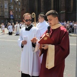 Miejska procesja eucharystyczna w Legnicy