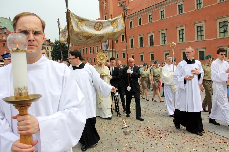 Boże Ciało 2019 w Warszawie