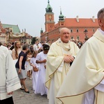 Boże Ciało 2019 w Warszawie