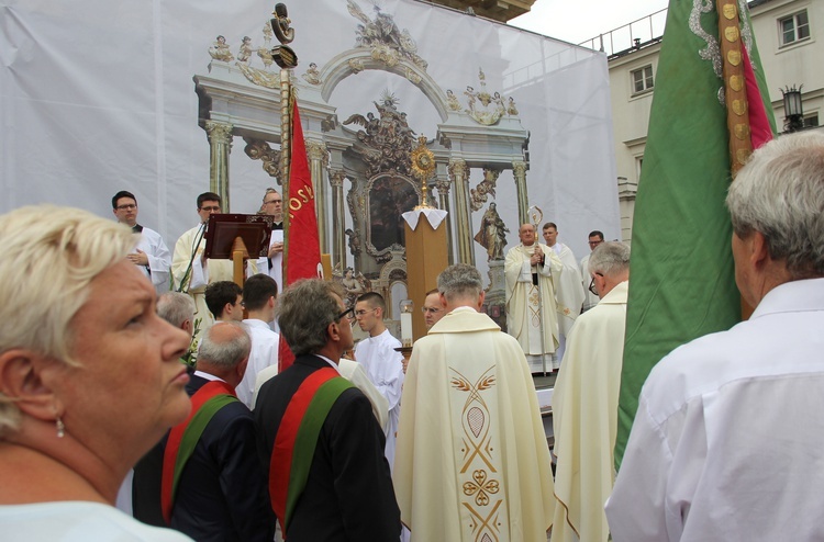 Boże Ciało 2019 w Warszawie