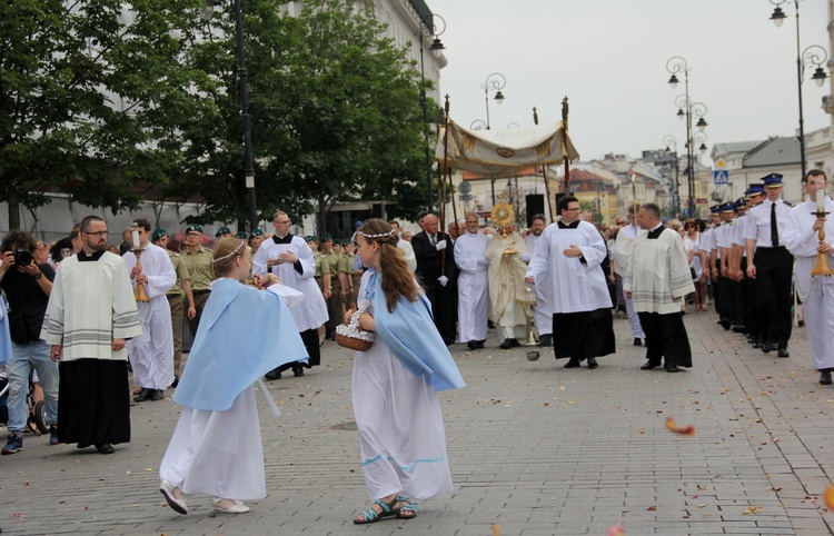 Boże Ciało 2019 w Warszawie