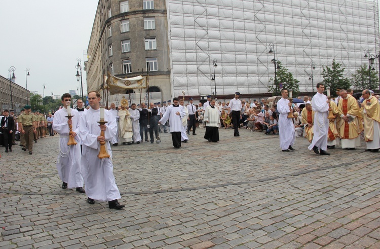 Boże Ciało 2019 w Warszawie