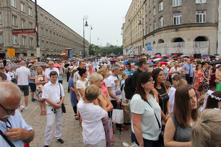 Boże Ciało 2019 w Warszawie