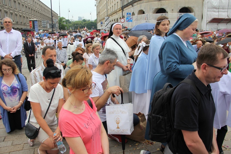 Boże Ciało 2019 w Warszawie