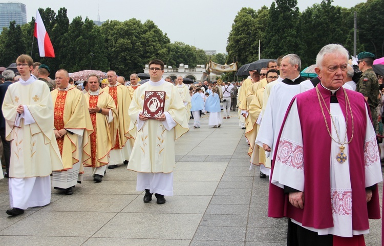 Boże Ciało 2019 w Warszawie